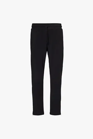 The Couture Club Tapered-leg Drawstring-waist Stretch-woven Trousers