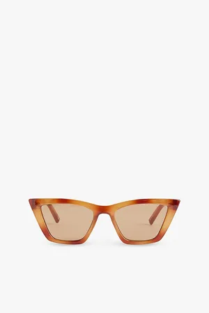 Le Specs Velodrome Cat Eye-frame Plastic Sunglasses