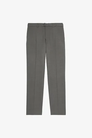 The Kooples Regular-fit Mid-rise Stretch-wool Trousers