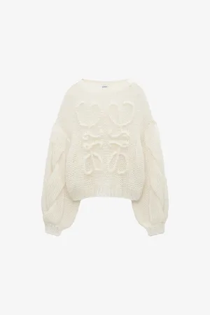 Loewe Anagram Relaxed-fit Mohair-blend Jumper