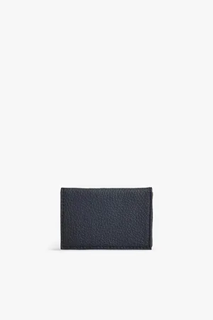 ELEVENTY Branded Grained-leather Wallet