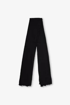 Rick Owens Emily Wool, Silk and Cashmere-blend Scarf