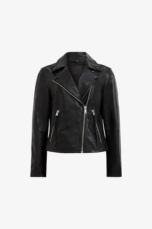 AllSaints Dalby Slim-fit Leather Biker Jacket