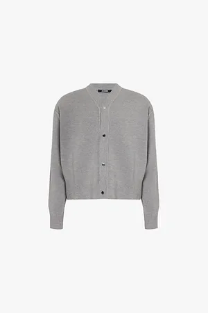 Jacquemus Le Cardigan Boutonne V-neck Wool-blend Knitted