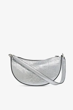 IRO Arch Metallic-leather Shoulder Bag