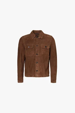 Tom Ford Flap-pocket Regular-fit Leather Jacket