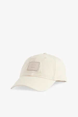 Acne Studios Face Logo-patch Cotton Baseball Cap