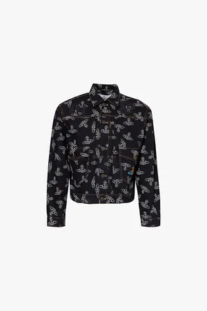 Vivienne Westwood Marlene Orb-print Denim Jacket
