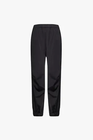 DRIES VAN NOTEN Piker Relaxed-fit Satin Trousers