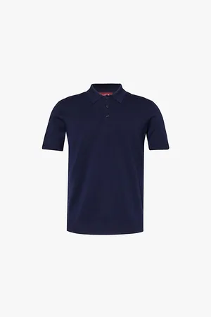 Gucci Web-stripe Regular-fit Wool Polo Shirt