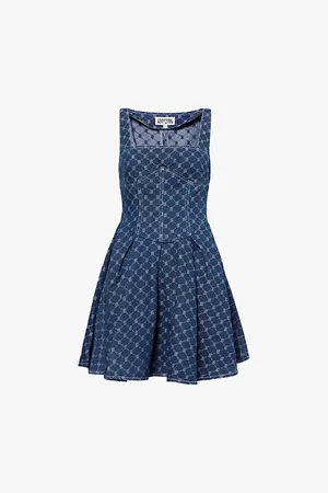 Amy Lynn Remi Geo-print Mini Dress