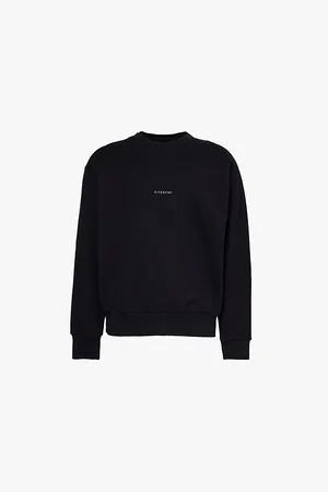 Givenchy Tarot Branded-print Cotton-jersey Sweatshirt