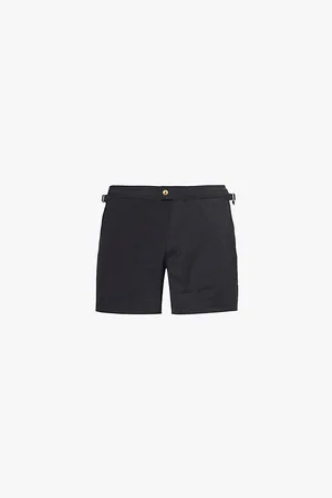 Tom Ford Compact Buckle-epaulettes Regular-fit Swim Shorts