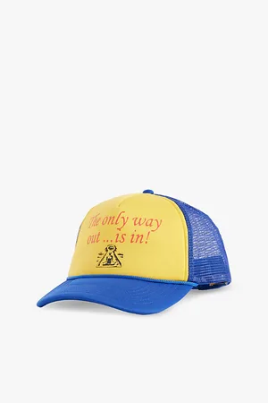 GALLERY DEPT. Only Way Out Graphic-print Mesh Cap