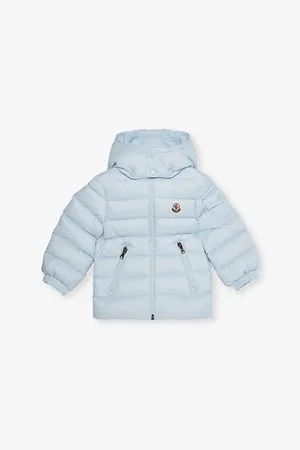 Moncler Jules Brand-patch Hooded Shell-down Jacket 3 Months - Years