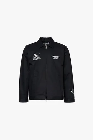 Carhartt Car Ducks Graphic-print Relaxed-fit Cotton-twill Jacket