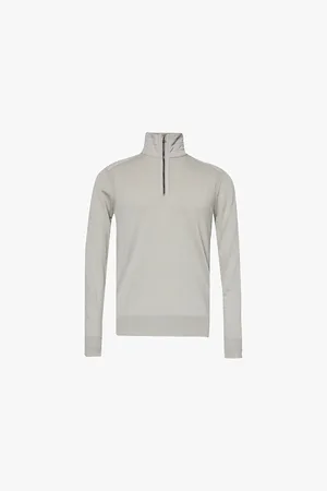 Belstaff Kilmington Brand-patch Wool-knit Jumper