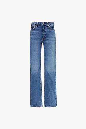 RAG&BONE Harlow Straight-leg Mid-rise Stretch-denim Jeans