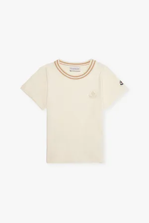 Moncler Brand-embroidered Relaxed-fit Cotton-jersey T-shirt 8-14 Years