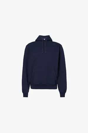 Burberry Ekd-appliqué Regular-fit Cotton-jersey Hoody