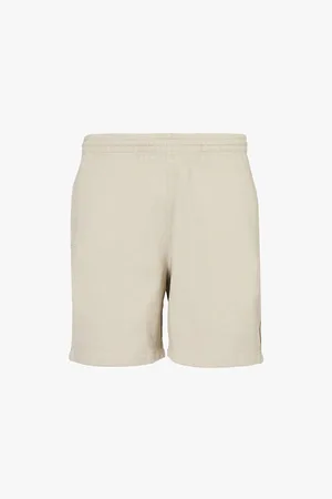 Burberry Ekd-appliqué Regular-fit Cotton-jersey Shorts