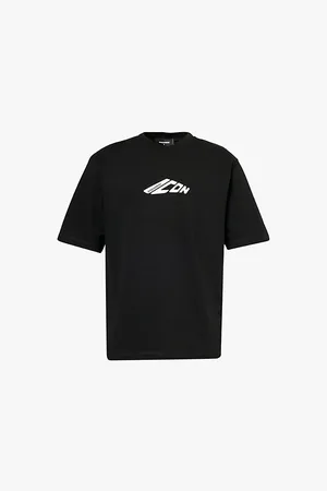 Dsquared2 New Icon Logo-print Regular-fit Cotton-jersey T-shirt