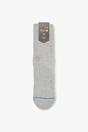 Stance Icon Logo-embroidered Crew-length Cotton-blend Crew Socks