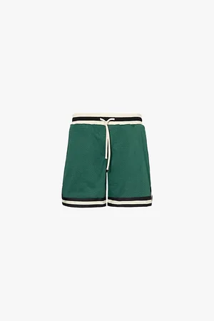 The Couture Club Striped-trim Drawstring-waist Woven Shorts