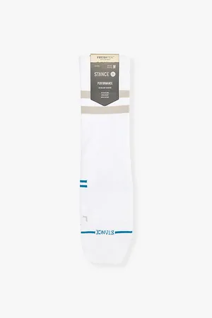 Stance Franchise Crew-length Striped Stretch-woven Socks