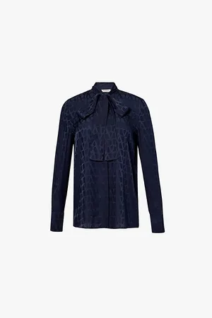 VALENTINO GARAVANI Iconographe Graphic-print Silk Shirt
