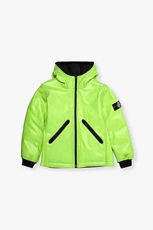 Stone Island Brand-badge Hooded Stretch-woven-down Jacket 8-14 Years