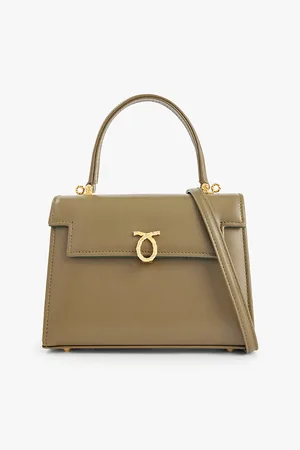 Launer Judi Leather Shoulder Bag