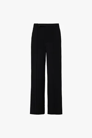 Proenza Schouler Weyes Wide-leg Mid-rise Woven Trousers