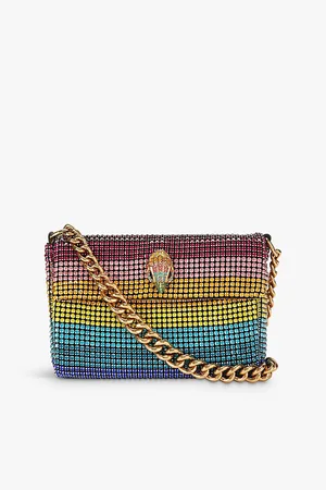Kurt Geiger Party Small Diamante-embellished Shoulder Bag