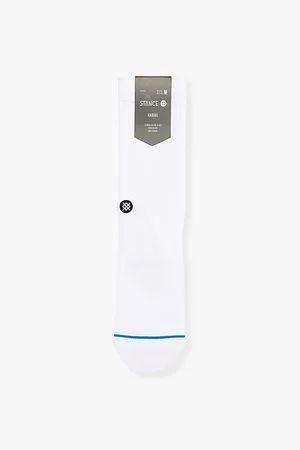 Stance Icon Logo-embroidered Crew-length Cotton-blend Crew Socks