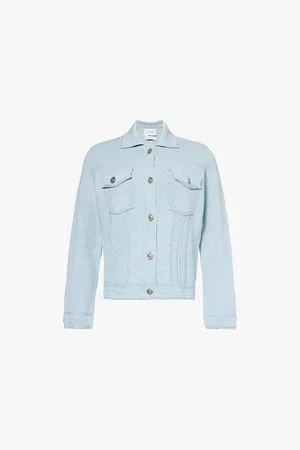 Barrie Flap-pocket Regular-fit Cashmere and Cotton Jacket
