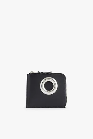 Comme des Garçons Eyelet Square Leather Wallet