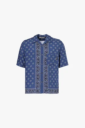 Palm Angels Paisley-print Regular-fit Woven Shirt