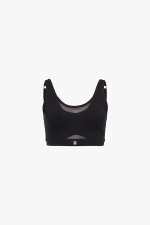 Sweaty Betty Power Icon Scoop-neck Stretch-woven Sports Bra
