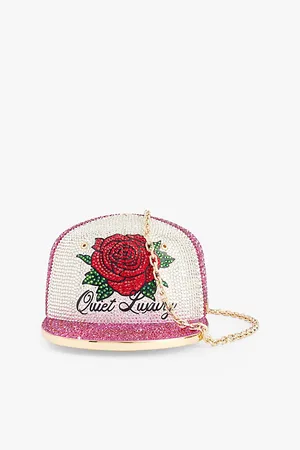 Judith Leiber Quiet Luxury Cap Crystal Clutch-bag