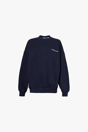 Ralph Lauren Logo-embroidered Relaxed-fit Cotton-jersey Sweatshirt