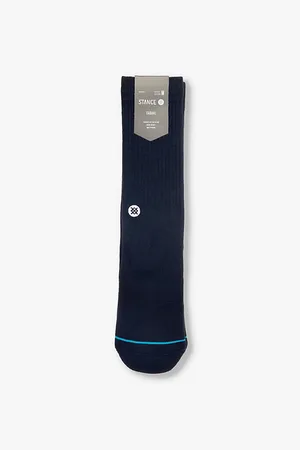 Stance Icon Logo-embroidered Crew-length Cotton-blend Crew Socks