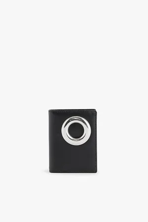 Comme des Garçons Eyelet Bifold Leather Wallet