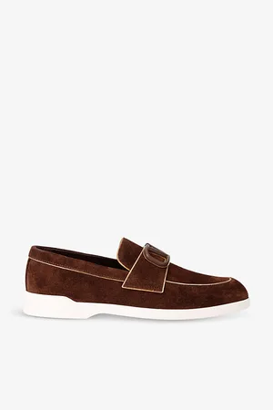 VALENTINO GARAVANI Leisure Flows Suede Loafers