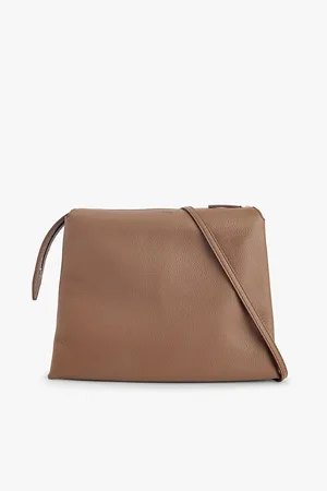 The Row Nu Twin Leather Shoulder Bag