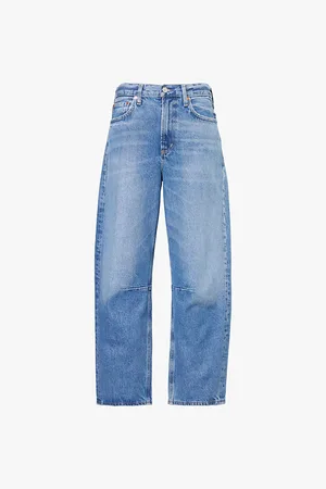 Citizens of Humanity Miro Barrel-leg Relaxed-fit High-rise Denim Jeans