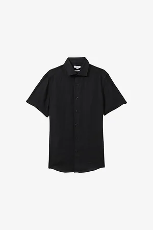 Reiss Holiday Slim-fit Linen Shirt