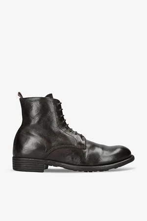 Officine creative Calixte Lace-up Leather Ankle Boots