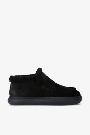 Officine creative Dinghy Shearling-lined Suede Ankle Boots