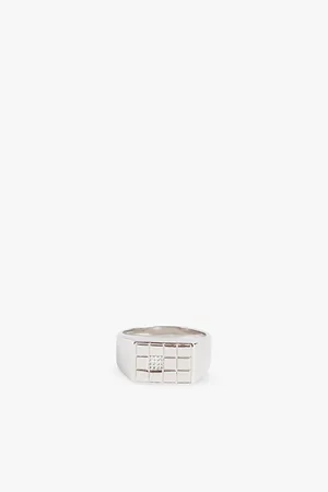 PATTARAPHAN Dice Rhodium-plated Sterling and Diamond Ring